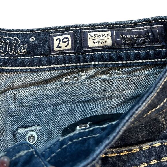 Miss Me Y2K Classic Regency Embellished Skinny Jeans - Picture 7 of 7